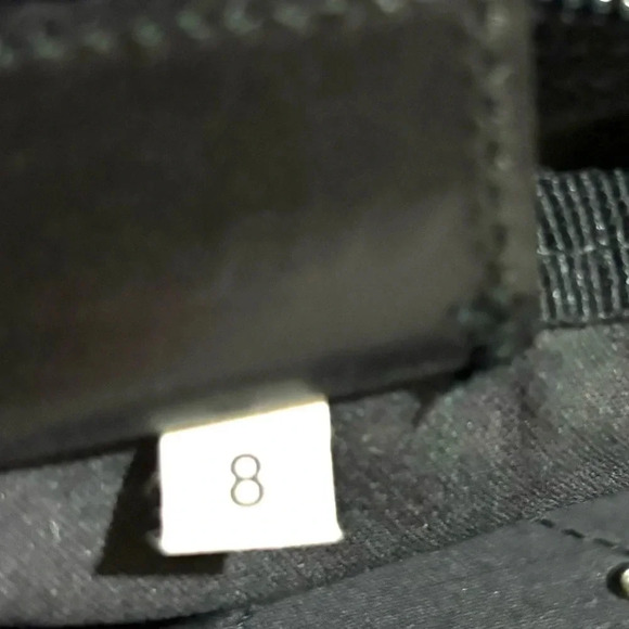 Prada black nylon oblong mini pouch   clutch  make up bag - Picture 9 of 10